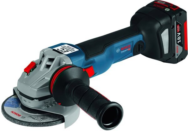 

Аккумуляторная угловая шлифмашина Bosch Professional GWS 18V-10 C (без аккумулятора и зарядного устройства)