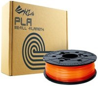  Котушка з ниткою XYZprinting 1.75мм/0.6кг PLA Filament Прозорий помаранчевий 