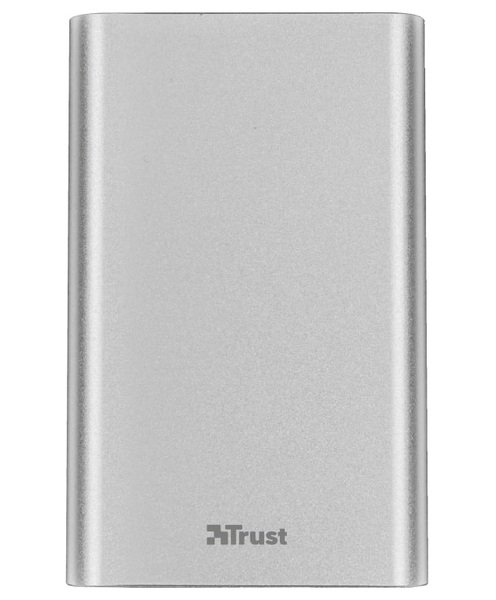 

Портативный аккумулятор Trust Ula Thin Metal Powerbank 8000 mAh Silver