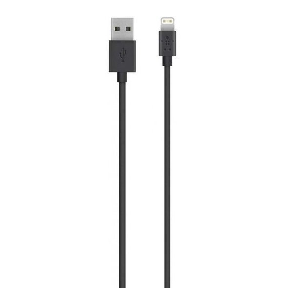 

Кабель Belkin USB 2.0 Lightning - USB-A 0.9m black