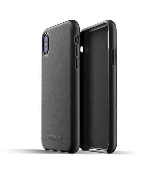 

Чехол кожаный MUJJO для iPhone Xs Full Leather Black