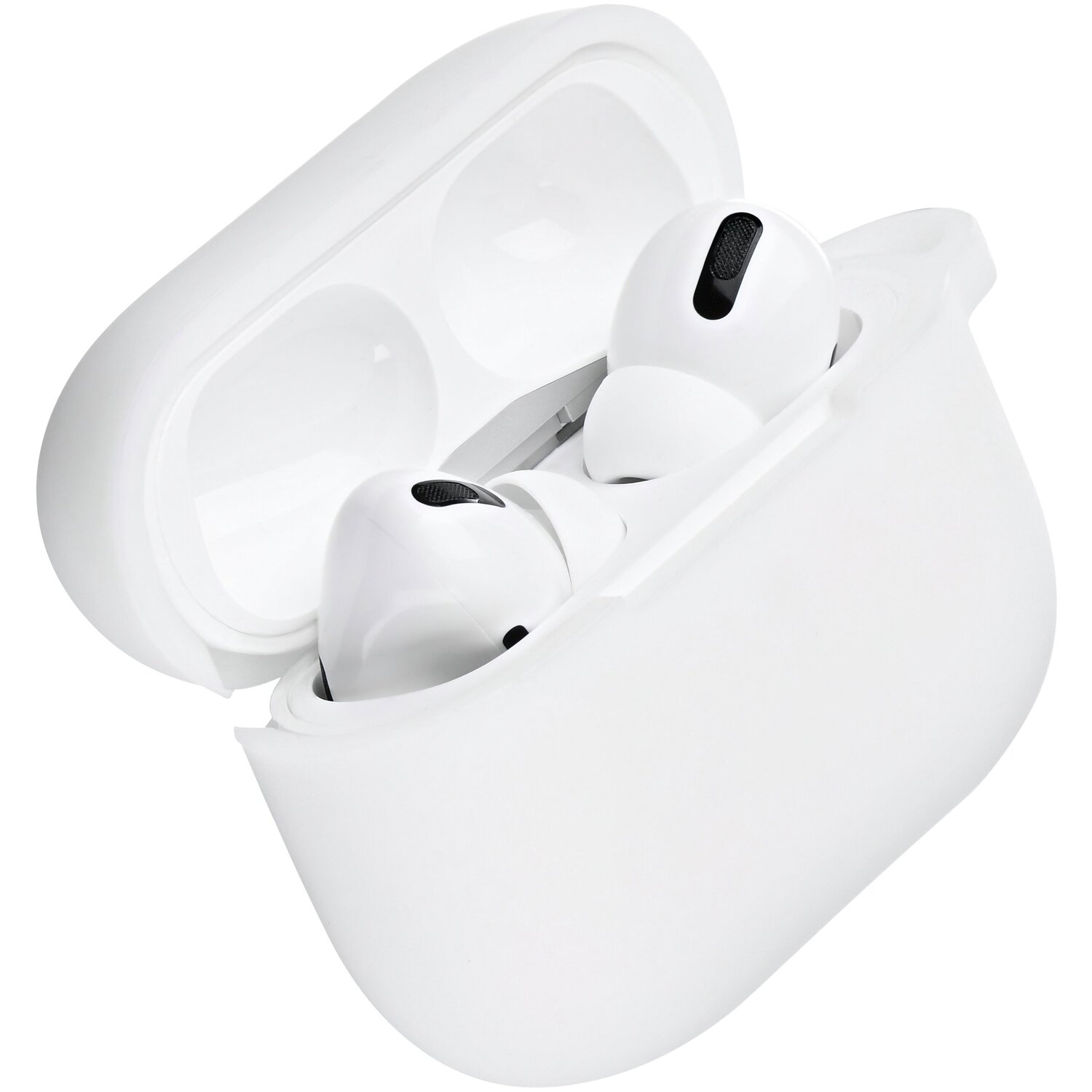 Чехол 2Е для Apple AirPods Pro Pure Color Silicone (2.5mm) White фото 