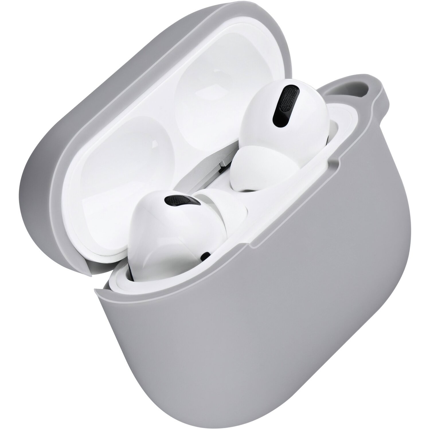 Чехол 2Е для Apple AirPods Pro Pure Color Silicone (2.5mm) Gray фото 