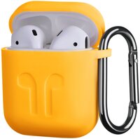 Чехол 2Е для Apple AirPods Pure Color Silicone Imprint (1.5mm) Yellow