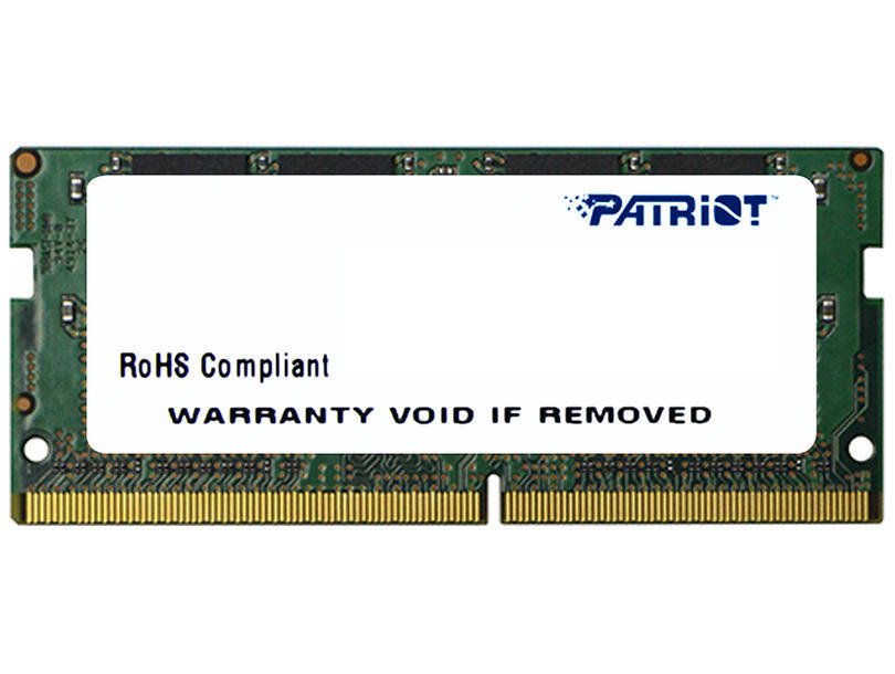 

Память для ноутбука PATRIOT DDR4 SL 2666 4GB SODIMM (PSD44G266681S)