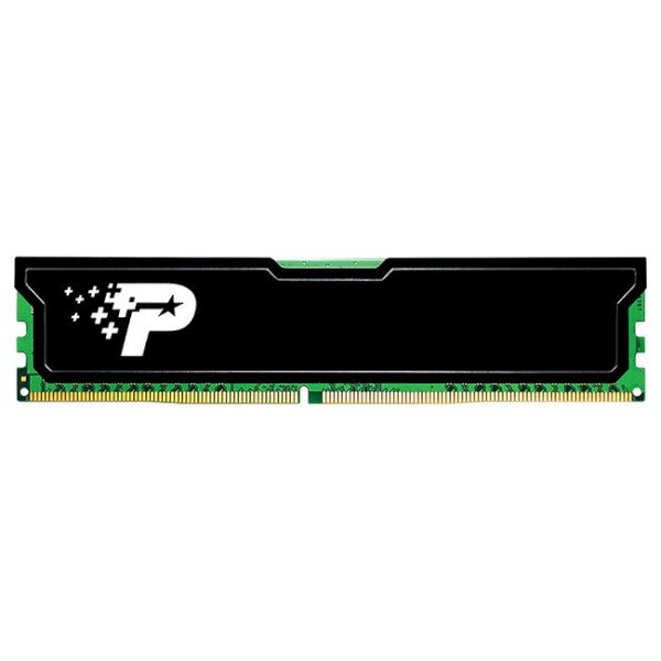 Акция на Память для ПК PATRIOT DDR4 SL 2400 4GB UDIMM with HS (PSD44G240082H) от MOYO