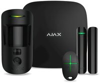  Комплект охоронної сигналізації Ajax StarterKit Cam, чорний 