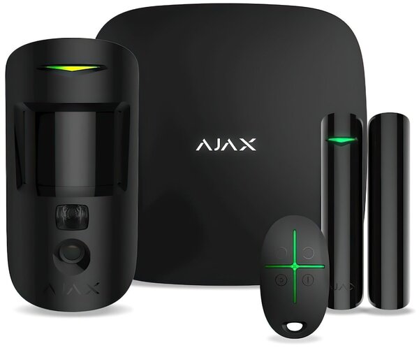 ajax Комплект охранной сигнализации Ajax StarterKit Cam, черный 000016586