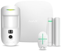  Комплект охоронної сигналізації Ajax StarterKit Cam, білий 