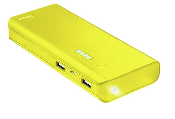 

Портативный аккумулятор TRUST Primo 10000 mAh Yellow