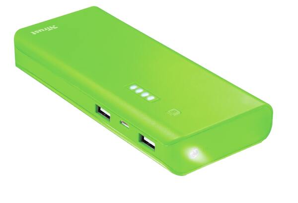 

Портативный аккумулятор TRUST Primo 10000 mAh Green