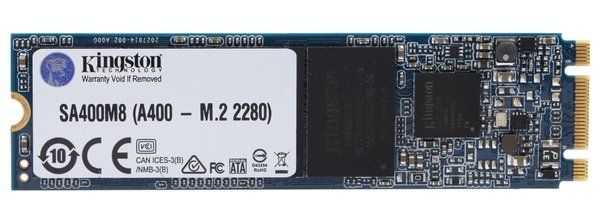 

SSD накопитель KINGSTON A400 480GB M.2 SATA 2280 TLC (SA400M8/480G)
