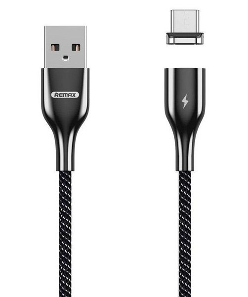 

Кабель Remax Cigan Powerful Magnet Type-C 3.0A Data/Charge 1M, black
