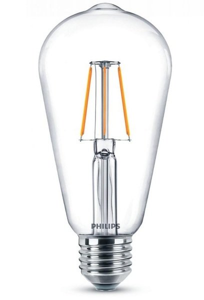 

Лампа светодиодная Philips LEDClassic 6-60W ST64 E27 830 CL NDAPR