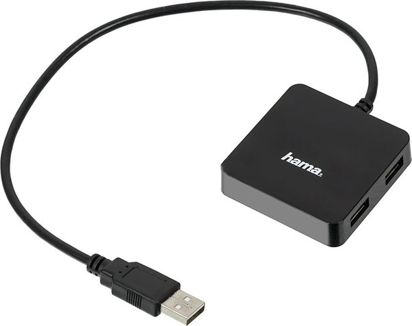 

Концентратор HAMA 4 порта, USB 2.0