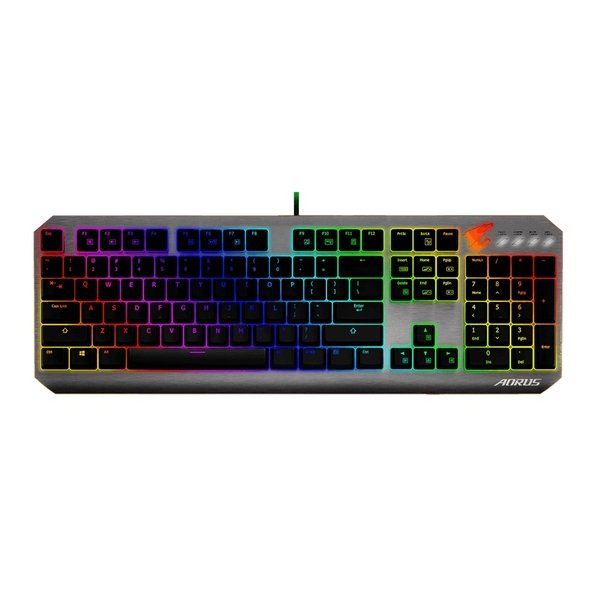 

Игровая клавиатура GIGABYTE AORUS K7 USB Gaming Grey (GK-AORUS_K7)
