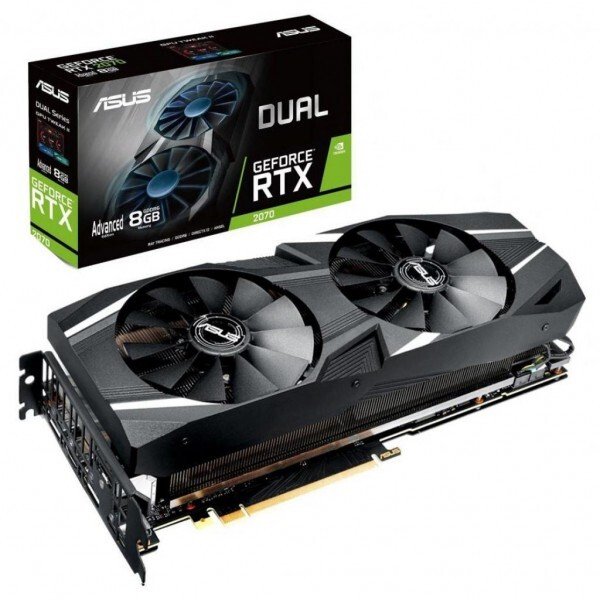 

Видеокарта ASUS GeForce RTX2070 8GB GDDR6 DUAL EVO Advanced (DUAL-RTX2070-A8G-EVO)