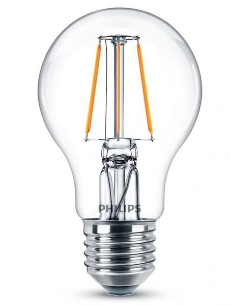 

Лампа светодиодная Philips LEDClassic 4-40W A60 E27 830 CL NDAPR