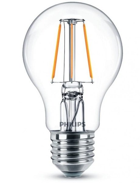 Акція на Лампа светодиодная Philips LEDClassic 4-40W A60 E27 865 CL NDAPR від MOYO