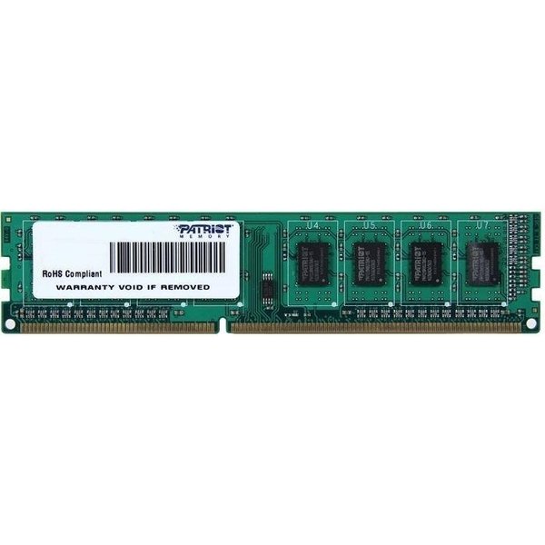 

Память для ПК PATRIOT DDR3 1600 4GB 1.5V (PSD34G160081)