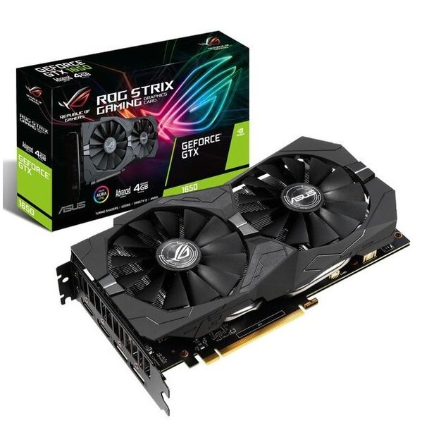 Акция на Видеокарта ASUS GeForce GTX1650 4GB DDR5 STRIX GAMING (STRIX-GTX1650-4G-GAMING) от MOYO