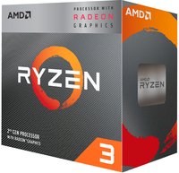  Процесор AMD Ryzen 3 3200G 4/4 3.6GHz 4Mb AM4 65W Box (YD3200C5FHBOX) 