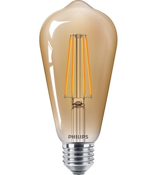 Акція на Лампа светодиодная Philips LEDClassic 5.5-48W ST64 E27 825CL_GNDAPR від MOYO