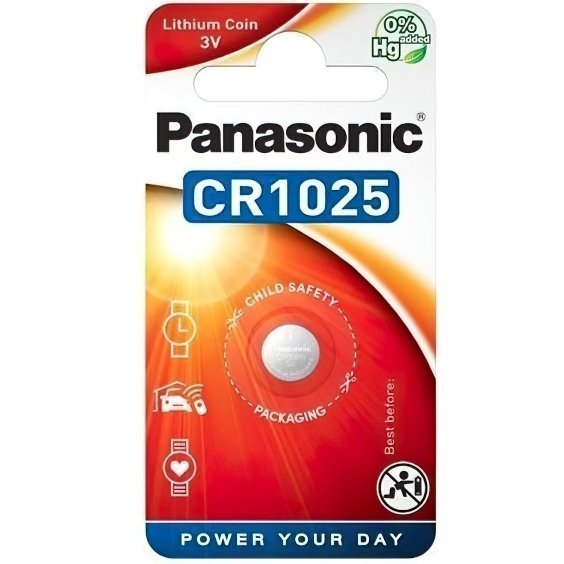 Акция на Батарейка Panasonic CR 1025 BLI 1 Lithium (CR-1025EL/1B) от MOYO