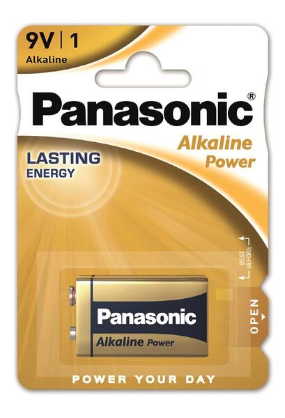 

Батарейка Panasonic ALKALINE POWER 6LF22 BLI 1 ALKALINE