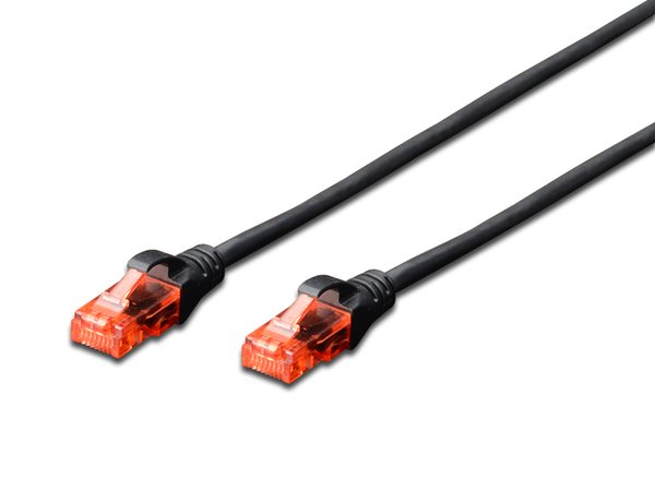 

Патч-корд DIGITUS CAT 6 UTP, 5м, AWG 26/7, CCA, PVC, черный