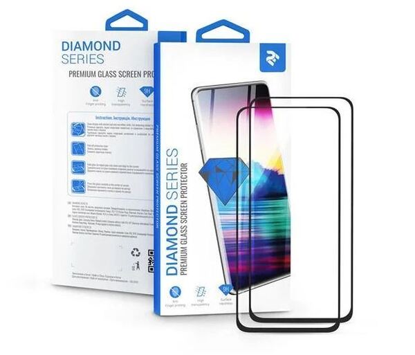

Комплект защитных стёкол 2E для Galaxy A51(A515) 2.5D FCFG Black border
