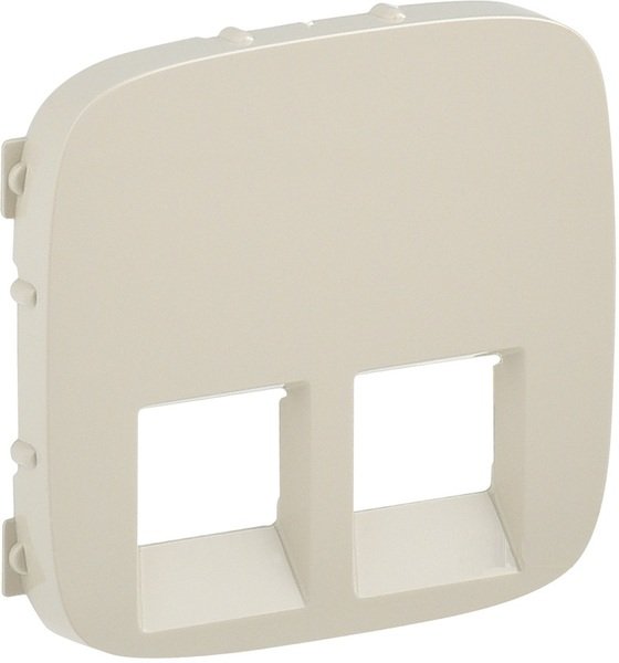 

Лицевая панель розетки Legrand Valena ALLURE RJ11/RJ45, слоновая кость (755426)