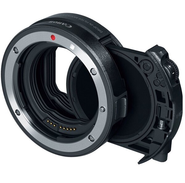 Акція на Переходник байонета Canon EF - EOS R c нейтральным фильтром переменной плотности (3443C005) від MOYO