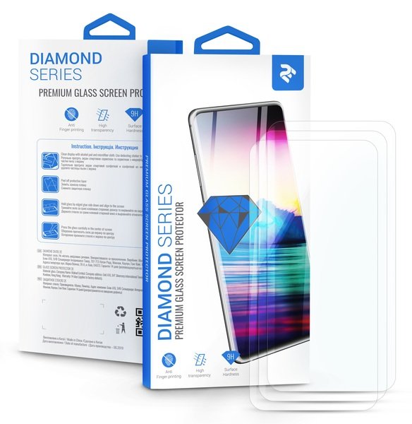 

Комплект защитных стёкол 2E для Galaxy A01(A015)/A40(A405) 2.5D Clear