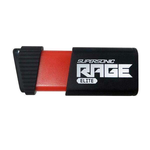 Акція на Накопитель USB 3.1 Patriot Supersonic Rage Elite R400MB/s 256GB (PEF256GSRE3USB) від MOYO