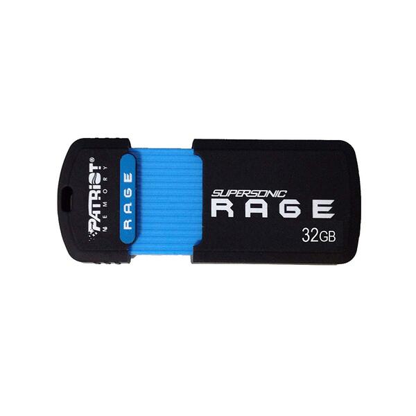 Акція на Накопитель USB 3.1 Patriot Supersonic Rage R180MB/s 32GB (PEF32GSRUSB) від MOYO