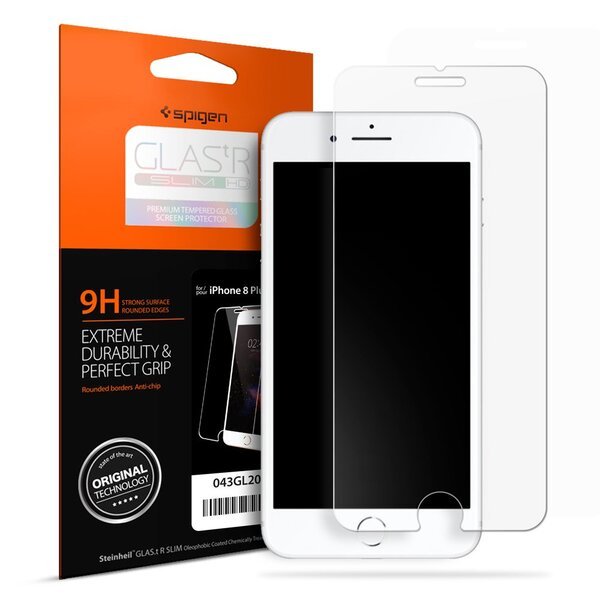 

Стекло Spigen для iPhone 8/7 Glas.tR SLIM Clear