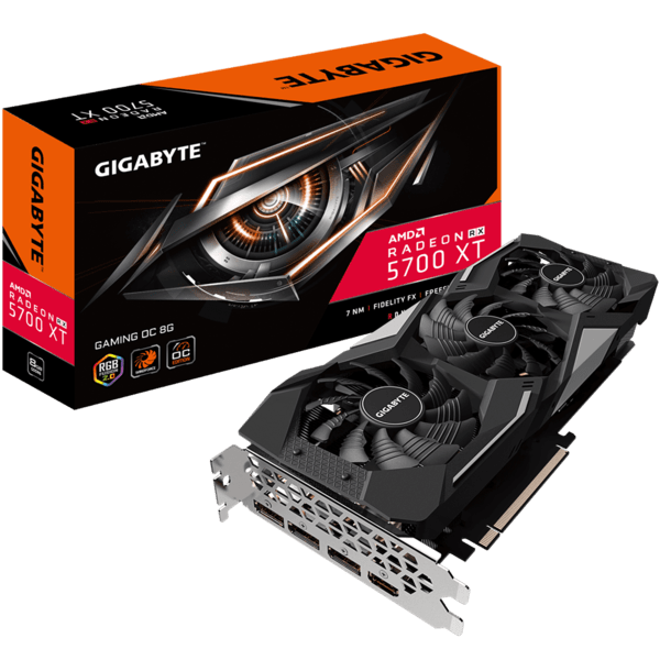 

Видеокарта Gigabyte Radeon RX 5700 XT GAMING OC 8G (GV-R57XTGAMING_OC-8GD)