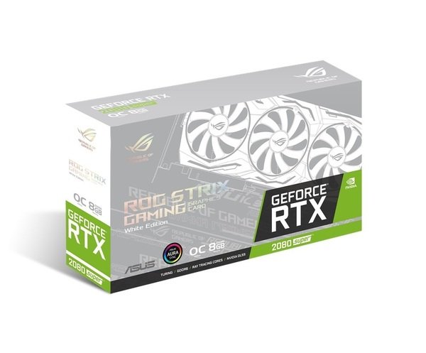

Видеокарта ASUS GeForce RTX2080 SUPER 8GB GDDR6 STRIX WHITE (STRIX-RTX2080S-O8G_WHITE)