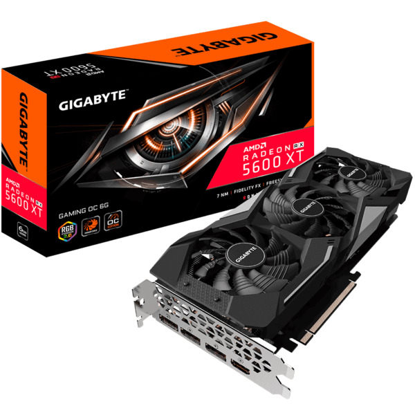 

Видеокарта Gigabyte Radeon RX 5600 XT GAMING OC 6G (GV-R56XTGAMING_OC-6GD)