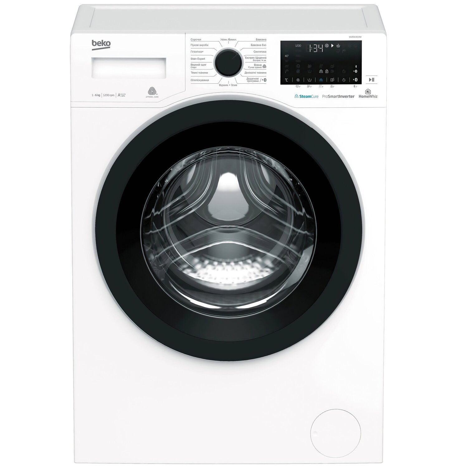 Пральна машина Beko WUE6636XAW (1135638)