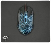Мышь + коврик Trust GXT 783 Izza Gaming Mouse & Mouse Pad Black (22736_TRUST)