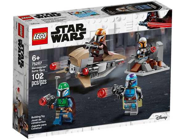 

Конструктор LEGO Star Wars Боевой набор: мандалорцы (75267)