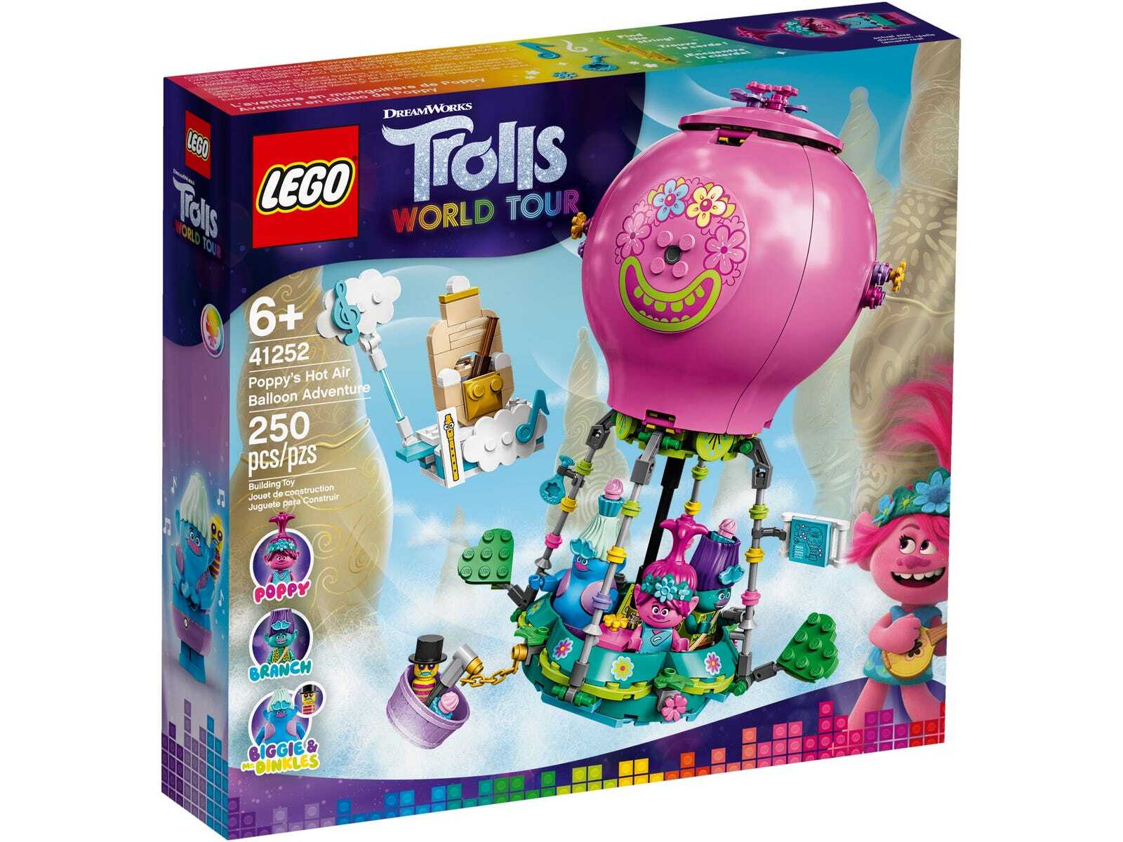 

Конструктор LEGO Trolls Путешествие Розочки на воздушном шаре (41252 L)