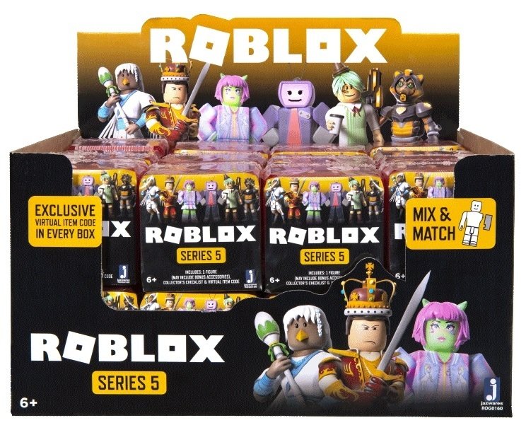 Igrovaya Kollekcionnaya Figurka Jazwares Roblox Mystery Figures - roblox mystery box s5