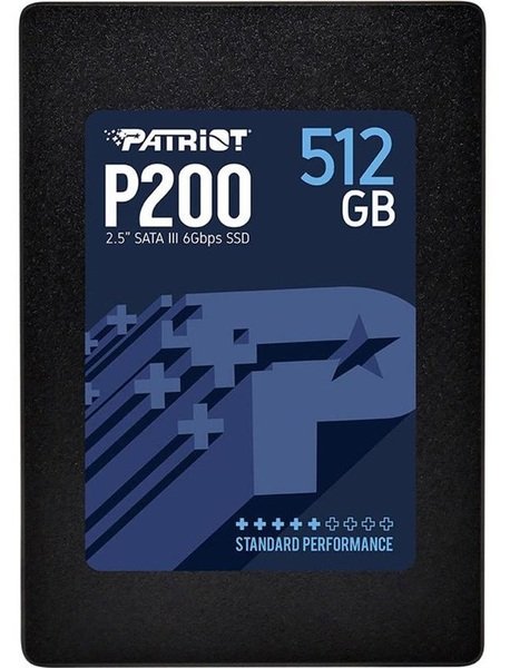 

SSD накопитель PATRIOT P200 512GB 2.5" SATA3 (P200S512G25)