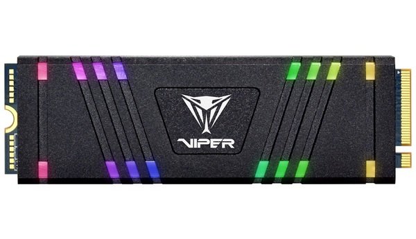 

SSD накопитель PATRIOT Viper VPR100 256GB M.2 2280 PCIe 3x4 RGB (VPR100-256GM28H)