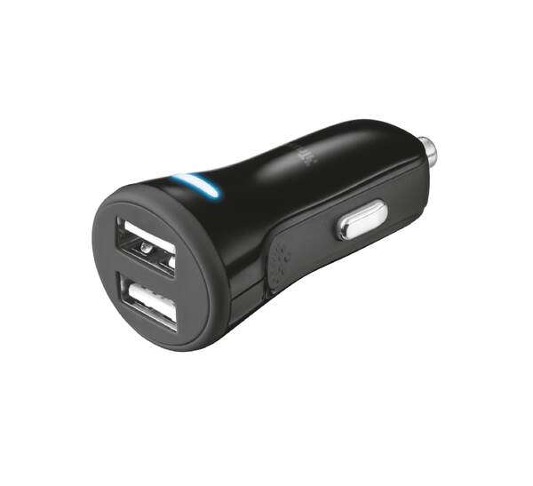 

Автомобильное ЗУ TRUST 20W Car Charger with 2 USB port