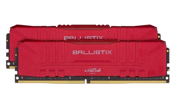 

Память для ПК Micron Crucial DDR4 2666 32GB KIT (16GBx2) Ballistix Red (BL2K16G26C16U4R)