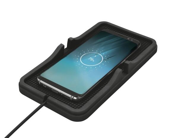 

Беспроводное ЗУ Trust Flexo для автомобиля 5W Black